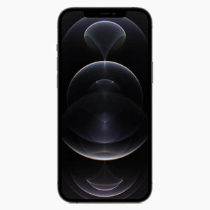 Refurbished iPhone 12 Pro 128 GB zwart - voorkant