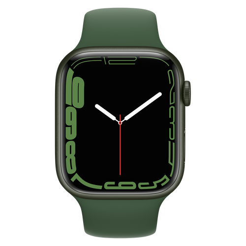 Apple-Watch-Series-7-45mm-Groen-Aluminium-Groen-Sportband-2