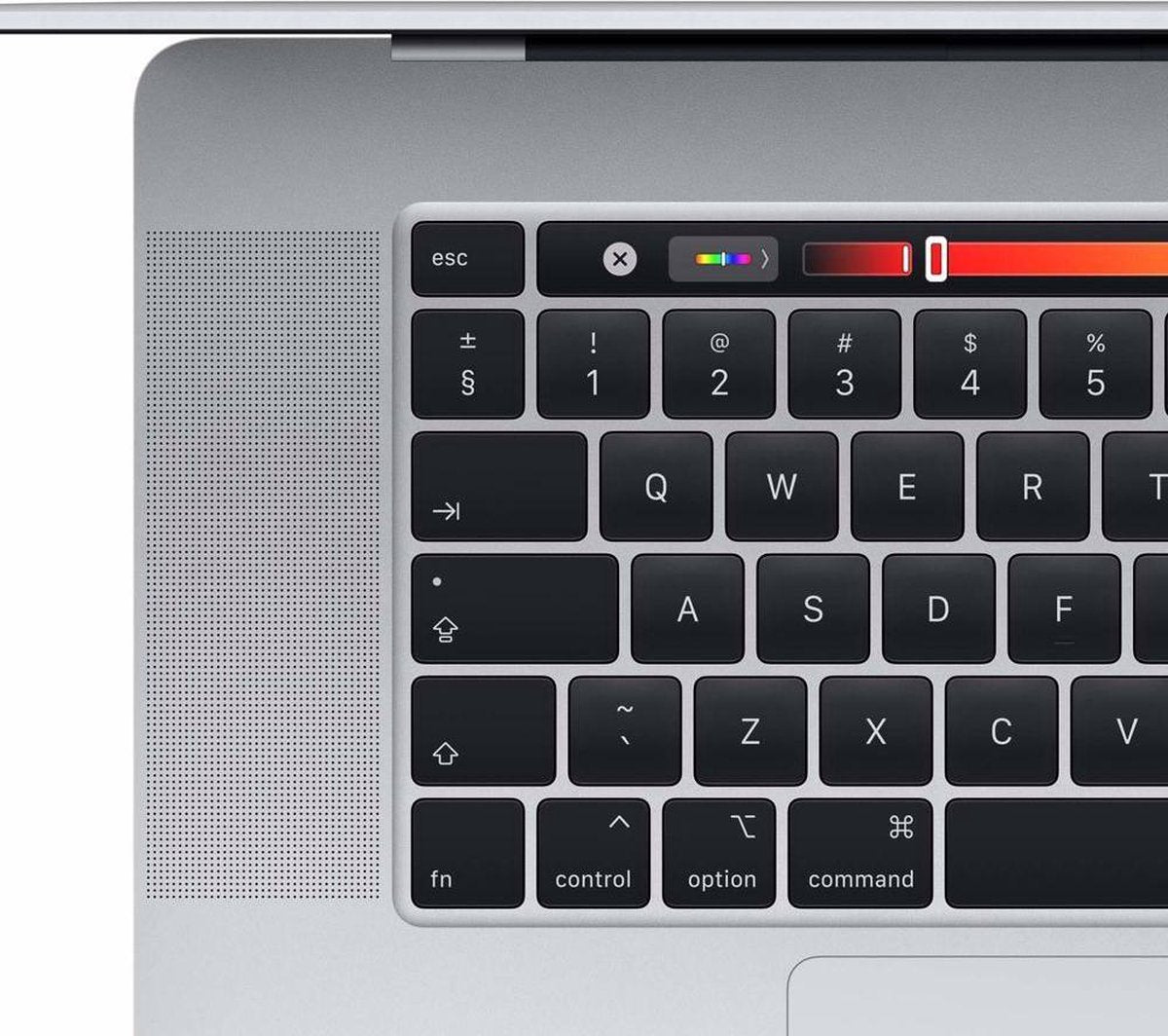 MacBook Pro 16 inch Touchbar i7 2.6 512 GB Zilver