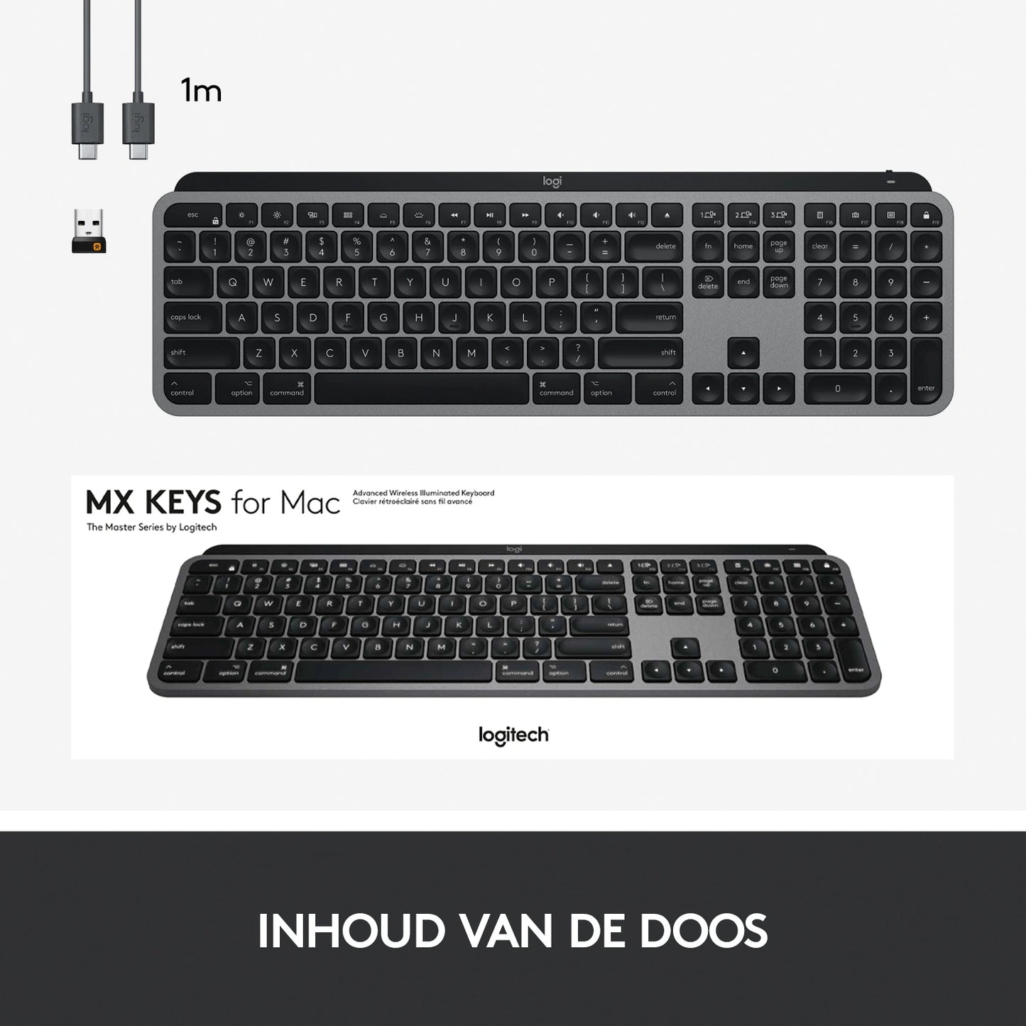 Logitech MX Keys voor Mac