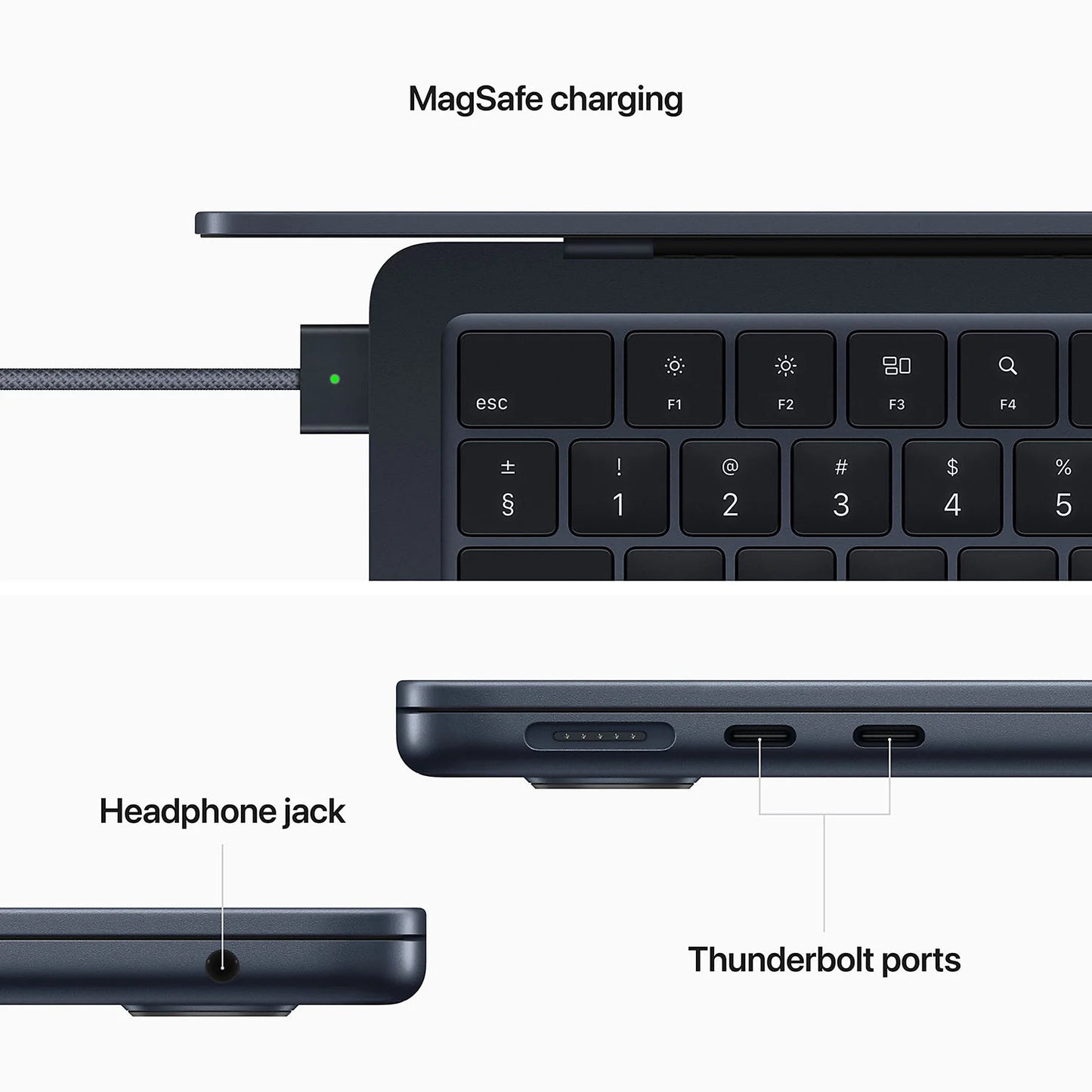 MacBook Air 13 inch M2 8-core CPU 8-core GPU 256 GB 8 GB