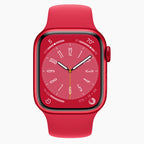 refurbished Apple Watch Series 8 GPS 41 mm Rot - Vorderseite