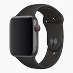 refurbished Apple Watch Armband 44 mm / 45mm Sport Schwarz - Seitenansicht