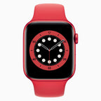 refurbished Apple Watch Series 6 44mm Rot - Vorderseite