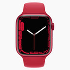 refurbished Apple Watch Series 7 41 mm Rot - Vorderseite