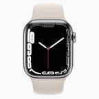 refurbished Apple Watch Series 7 41 mm Weiß - Vorderseite