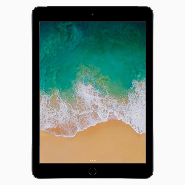 refurbished iPad 2018 128 GB Space Grey - Vorderseite