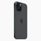 refurbished iPhone 15 Plus 128 GB schwarz - Seitenansicht