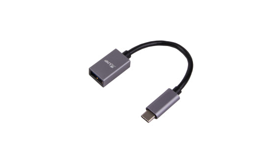 Refurbished LMP USB-C naar USB-A Adapter 15cm, space gray