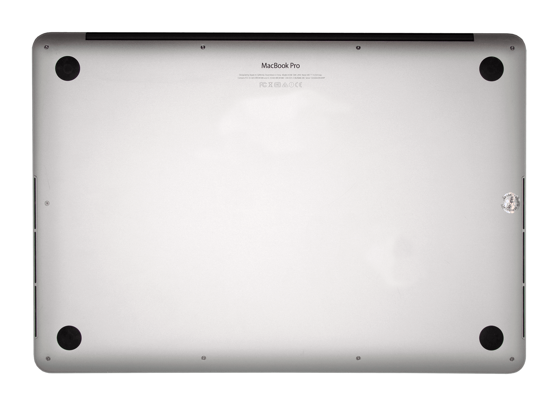 Refurbished MacBook Pro 15" i7 2.2 16GB 256GB 2015