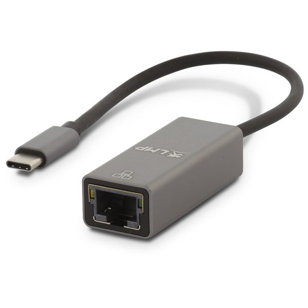 Refurbished LMP USB-C naar Gigabit Ethernet Adapter, space gray