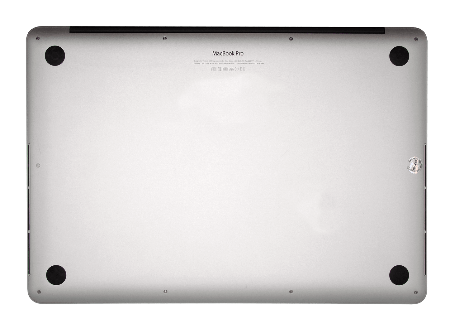 Refurbished MacBook Pro 15" i7 2.0 Ghz 8gb 256gb