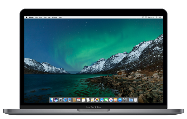 refurbished MacBook Pro Touchbar 13" i7 2.7 Ghz 16GB 1TB Spacegrau