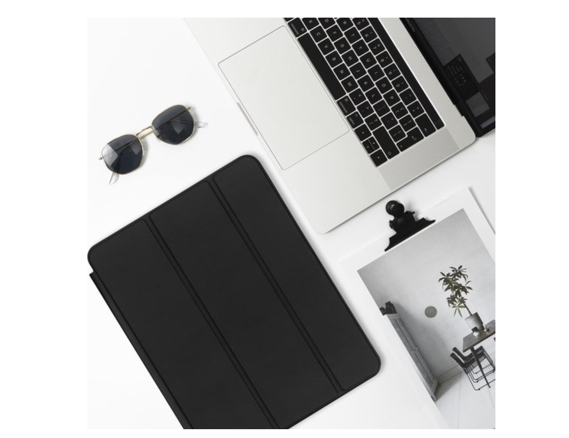 Refurbished Luxe Bookcase voor iPad 2019/2020/2021 - Zwart